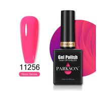 Parkson-Verhéritage Gel Uv Hybride À Tremper Semi-Continu,Laque Pailletée D'été,Couche De Base Et De Finition Rouge,N64.Art,12ml.11256.