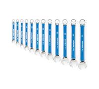 Parktool Ensemble clés œil/ouvert 6/7/8/9/10/11/12/13/14/15/17 mm Argent - Nos outillages pour vélo