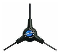 Park Tool Clé 3‑voies AWS‑7 – Hex et Torx compatibles – Noir