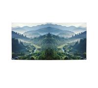 Parkway Mountain Print Party Decor,Best Banner Drapeaux pour événements, designs innovants pour les fournitures de fête d'anniversaire
