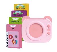 parlantes interactives, d'apprentissage pour Tout-Petits, Bleues de 12,7 cm avec 224 Mots, Jouet éducatif Parlant ABS avec Lecture sonore, Ensemble d'activités d'apprentissa