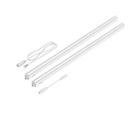 parlat Lampes LED sous châssis Rigel, 87,3cm chacune (blanc chaud, 19,634W, 1002lm chacune, 130°) Set de 2 pièces