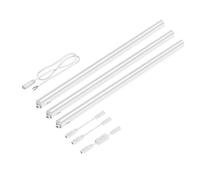 parlat LED Lampes d'agencement Rigel, 87,3cm chacune, avec interrupteur (blanc, 31,83W, 1118lm chacune, 130°) 3er Set