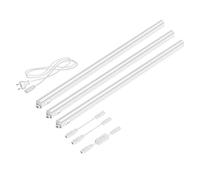 parlat LED Lampes d'appoint Rigel, 87,3cm chacune, avec interrupteur, 1002lm chacune, blanc chaud, lot de 3