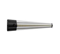 parlat Luminaire encastré LED SIRIS, argent mat, blanc chaud, 2700 K, plat, 30 cm, 368 lm, 4 W, 24 V CC, interrupteur, système d'emboîtement ATOM, IP20, bloc d'alimentation requis (non fourni)