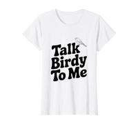 Parle-Moi de Birdy T-Shirt Graphique avec Valeur, Femme, Blanc, M