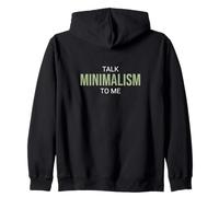 Parle-Moi de minimalisme drôle Sweat à Capuche