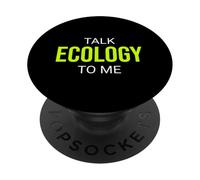 Parle-Moi d'écologie, écologiste drôle PopSockets PopGrip Adhésif