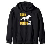 Parle-moi Derby Blague de Chevaux Courses Sweat à Capuche