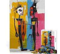 Parle ! Tu parles ! Puzzle de 1000 pièces pour Adolescents, Jeu d'exercice Mental, Moment de complicité, découpe de précision, pièce de Collection Artistique 38x52cm