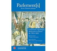 Parlement[s] Jean Garrigues (Direction), Collectif (Auteur)
