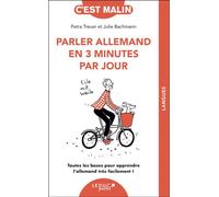 Parler allemand en 3 minutes par jour - Petra Treuer - Leduc S. - Poche - Méthode de langue