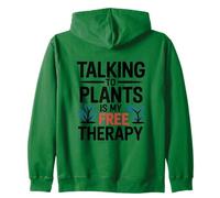 Parler aux Plantes est ma thérapie Gratuite Sweat à Capuche