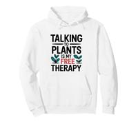 Parler aux Plantes est ma thérapie Gratuite Sweat à Capuche