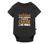 Parler De Chasse Idée Cadeau Chasseur Body Manches Courtes Bébé Bio