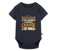 Parler De Chasse Idée Cadeau Chasseur Body Manches Courtes Bébé Bio