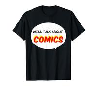Parlera de Bandes dessinées T-Shirt Graphique avec Valeur