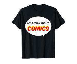 Parlera de Bandes dessinées T-Shirt Graphique avec Valeur