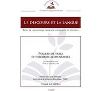 Parlers de table et discours alimentaires Pascal Lardellier (Auteur)