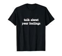 Parlez de Votre thérapeute des Sentiments T-Shirt Graphique avec Valeur