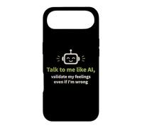 Parlez-Moi comme l'IA et validez Mes Sentiments Coque pour iPhone Air