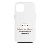 Parlez-Moi comme Un Robot optimiste doté d'une IA Coque pour iPhone 13