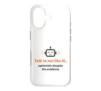 Parlez-Moi comme Un Robot optimiste doté d'une IA Coque pour iPhone 17