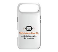 Parlez-Moi comme Un Robot optimiste doté d'une IA Coque pour iPhone Air