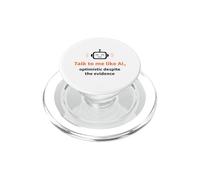 Parlez-Moi comme Un Robot optimiste doté d'une IA PopSockets PopGrip pour MagSafe