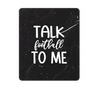 Parlez-Moi De Football Mousepad Bords Cousus Mouse Pad Petit Tapis De Souris Gaming pour Maison Jeu Ordinateur 25X30Cm