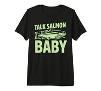 Parlez-Moi de la pêche au Saumon pour bébé T-Shirt Haut de Gamme