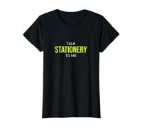 Parlez-Moi de Papeterie à Un passionné de drôles T-Shirt Graphique avec Valeur