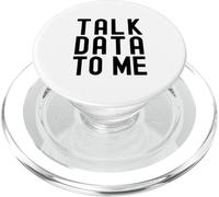 Parlez-moi des données | Passionné de données | Amateur d'analyse de données PopSockets PopGrip pour MagSafe