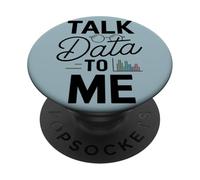 Parlez-Moi des données | Tech, AI, ML, ingénieur en Sciences des données Punny PopSockets PopGrip Adhésif