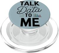 Parlez-Moi des données | Tech, AI, ML, ingénieur en Sciences des données Punny PopSockets PopGrip pour MagSafe