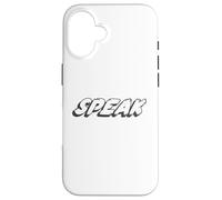 Parlez | Racontez Votre Histoire Ne Soyez Pas Silencieux Dites Le Coque pour iPhone 16