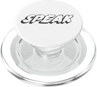 Parlez | Racontez Votre Histoire Ne Soyez Pas Silencieux Dites Le PopSockets PopGrip pour MagSafe