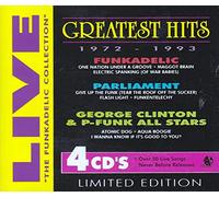 Parliament and Funkadelic - GR Hits 1972-1993-Live The Funkadelic Years-4cds