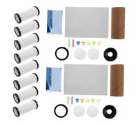 Parliky 10 Ensembles Kit DIY Kaleidoscope pour Garçon Fille Papier et Plastique Créatif Sécurisé pour Développement Motricité Fine et Coordination Portable pour Garçons et Filles