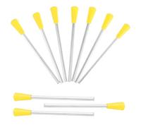 Parliky 10 pièces Accessoires Triangle Fer avec Maillets Plastique Instrument de Percussion pour Débutants et Musical Éducatif Montessori