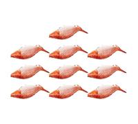 Parliky 10 Pièces Ballons Carpe Cartoon Aluminium Jouets Gonflables Thème Océan Décoration Fête Anniversaire Garçon Résistants Aux Intempéries Accessoires Poisson Inflatable