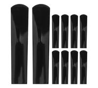 Parliky 10 Pièces Lot de 10 Anches de Saxophone Alto 2,5 Plastique Résine, Accessoires pour Saxophone Alto Débutants, Compatibles Embouchures, Sonorité Expressive et Solide, Jeu pour