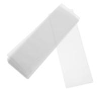 Parliky 10 pièces Lot de Pochettes Transparentes pour Marque Pages PVC Protection et pour Scrapbooking et Affichage DIY