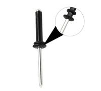 Parliky 10 pièces Rivets Aluminium pour Kayak et Canoë Rivets Étanches Antirouille Accessoires Bateau Durables avec Tête Standard et Clou Ergonomique Remplacement Vis