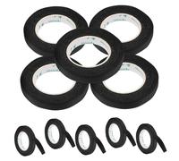 Parliky 10 rouleaux Ruban Adhésif Masking Tape Noir Washi Papier Lot pour DIY Scrapbooking Décoration Créative