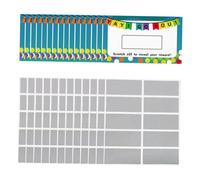 Parliky 100 Feuilles d'Autocollants à Gratter Rectangulaires Cartes à Gratter DIY Blanches pour Fêtes et Événements Format Standard Lot de 50 Pièces