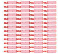 Parliky 100 Pièces Bracelet Identification Médicale Jetable Rouge Adulte pour Patients et Personnes Âgées Bracelet Patient Étanche pour Hôpital Soins et Événements