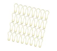 Parliky 1000 pièces Épingles de Sûreté Métal Forme Ampoule Doré pour Couture Artisanat Quilting Accessoires Maison