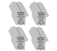 Parliky 100pièces Étiquettes De Lavage pour Vêtements Cartes Instructions De Nettoyage Shirts Et Chemises Fournitures Pratiques pour Magasins De Vêtements