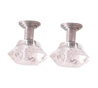 Parliky 12, Modèles de Lustres Argentés en Acrylique, Décoration Réaliste pour Mobilier Miniature et Accessoires de Simulation